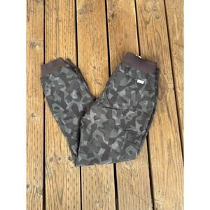 FIGS Technical Collection Scrub Pants Jogger Style Size X-Small Digital Camo